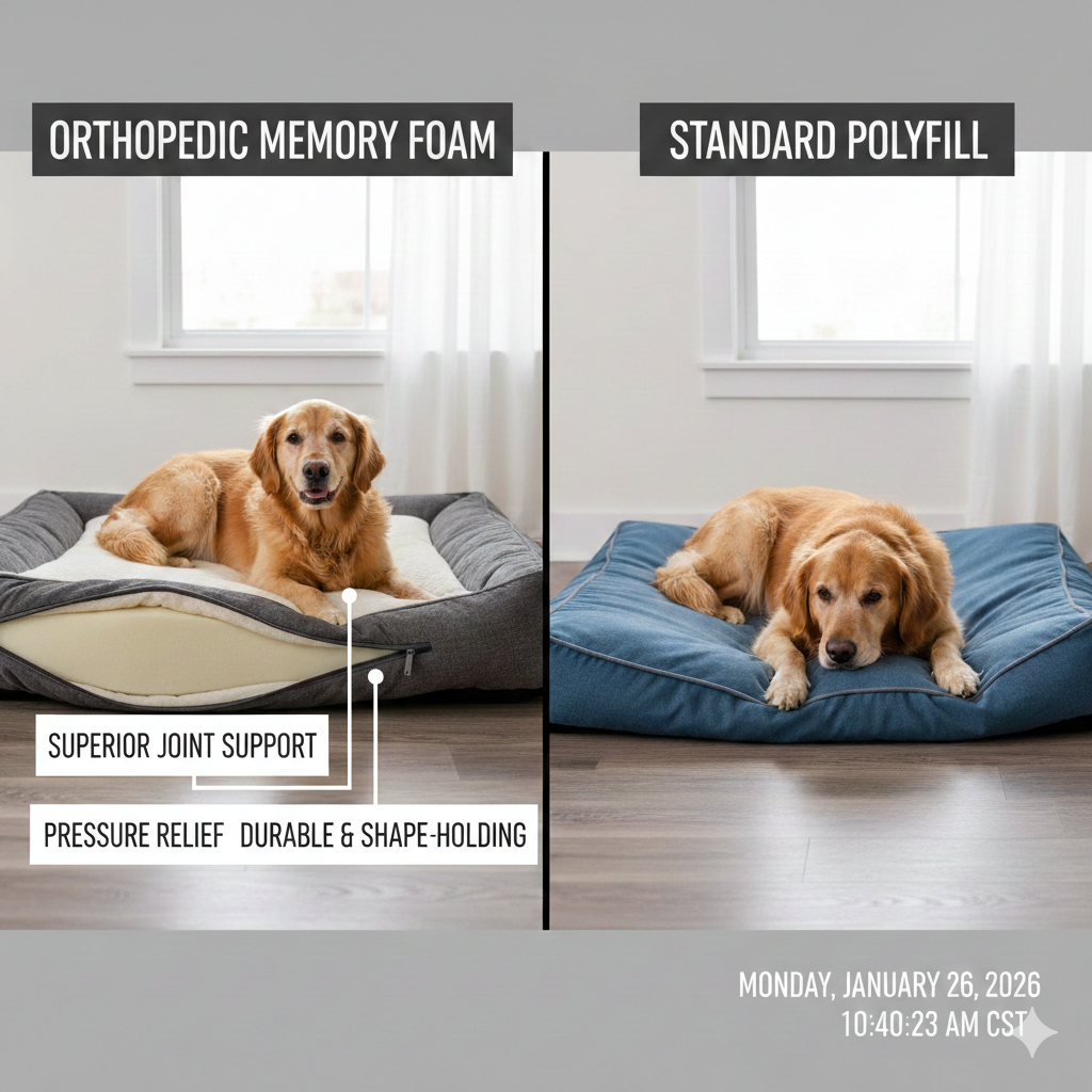 Nutrix Orthopedic Memory Foam Dog Bed